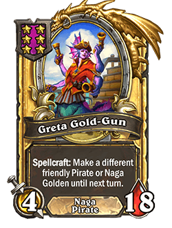 Greta Gold-Gun Golden