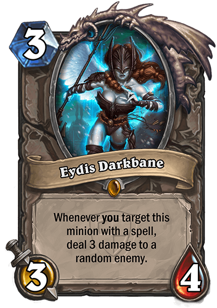 eydis darkbane hearthstone kártya