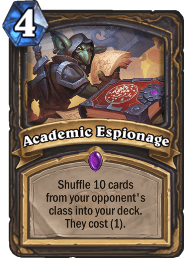 Academic Espionage