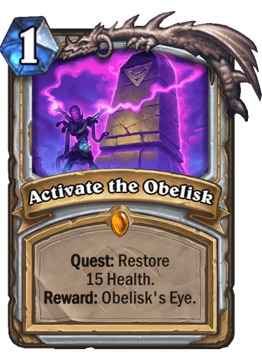 Activate the Obelisk