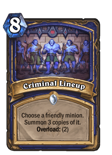 Criminal Lineup