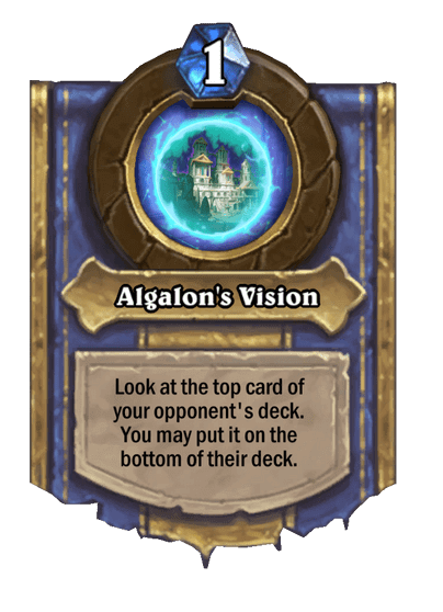 Algalons Vision
