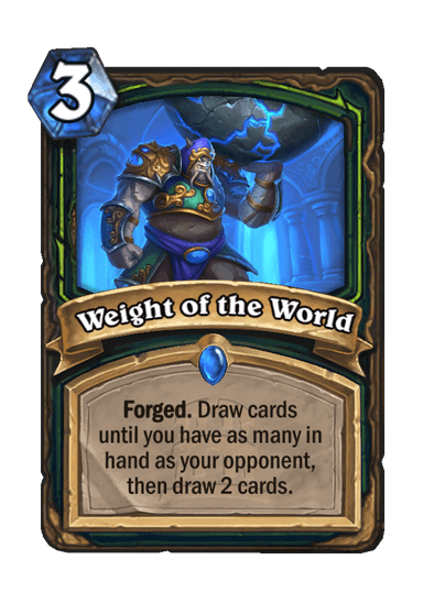 Weight of the World Forged