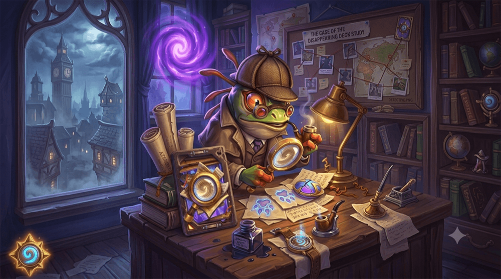 Detective hátlap, Hearthstone