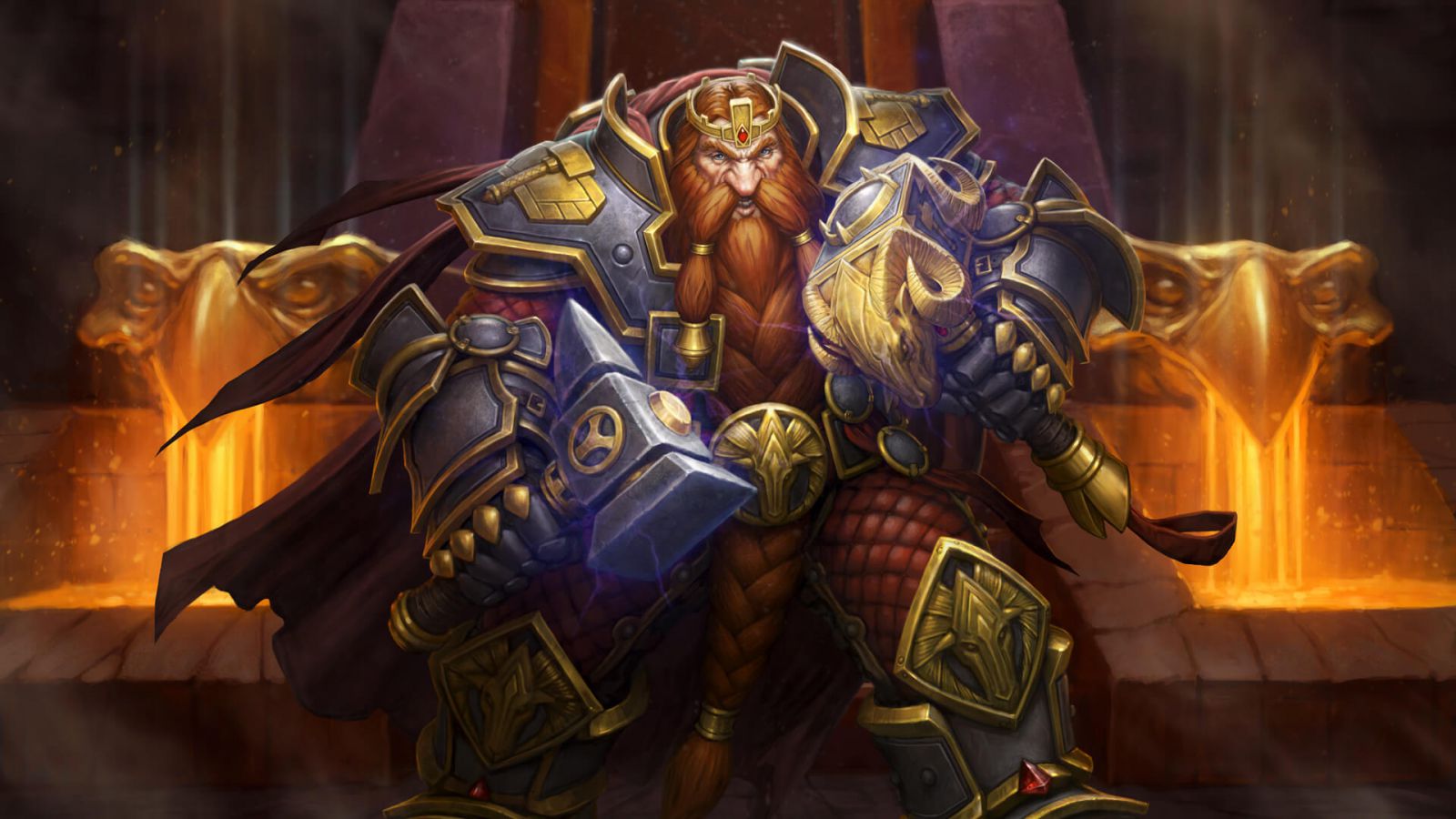 magni bronzebeard hearthstone warrior hős