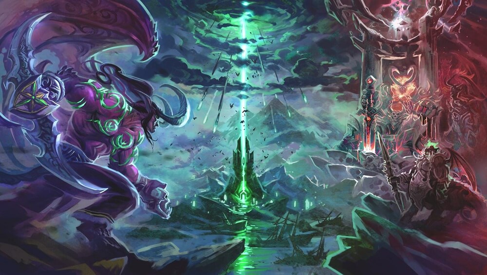 Illidan Stormrage Breath-art