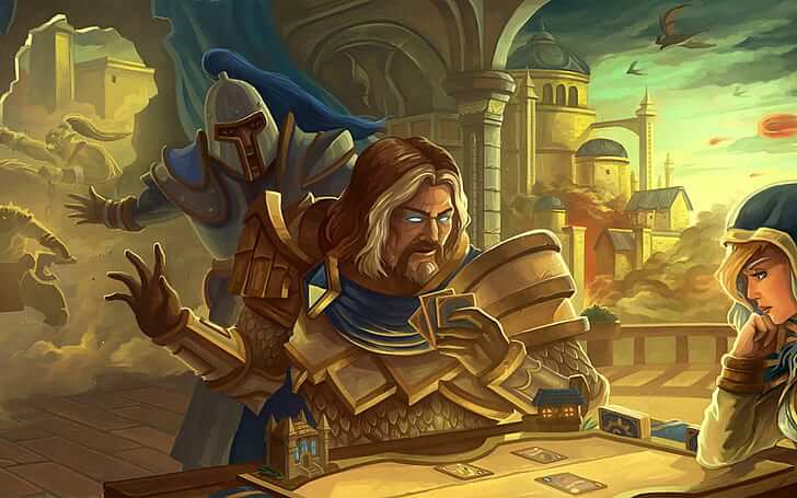 Uther Lightbinger és Jaina Proudmoore