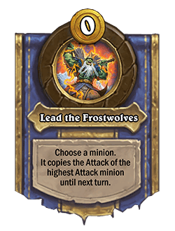 Lead for Frostwolves