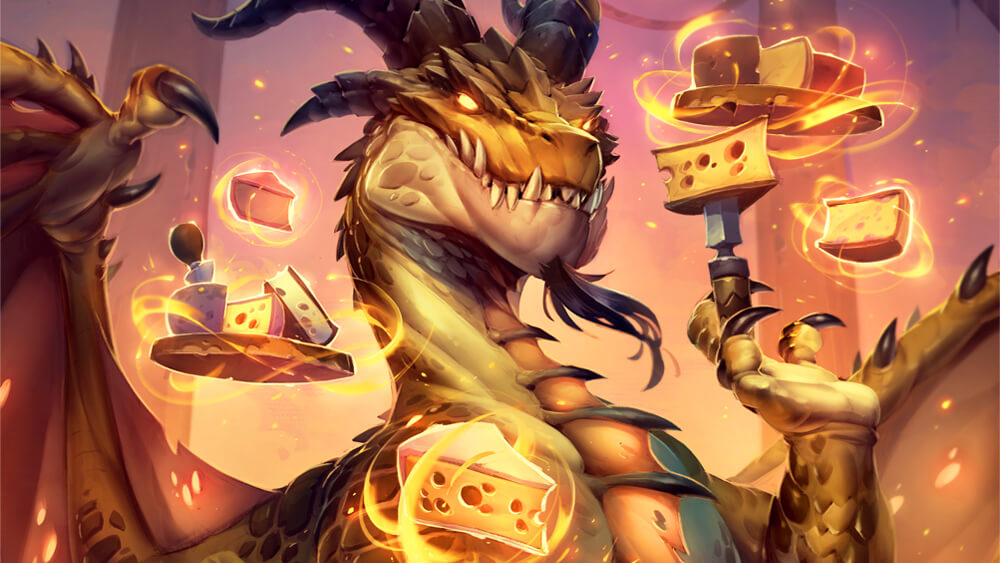 Gorgonzormu artwork Hearthstone