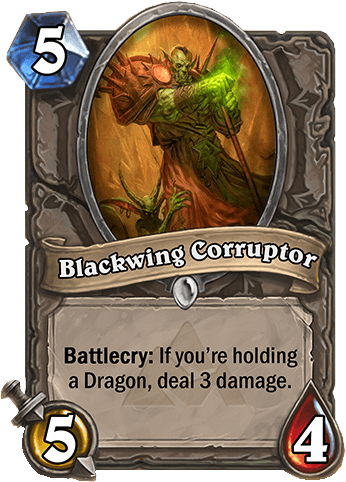 blackwing corruptor hearthstone kártya blackrock mountain