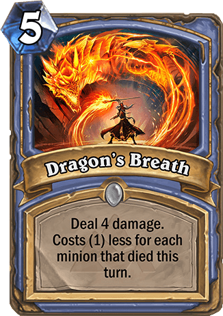 dragons breath hearthstone kártya blackrock mountain