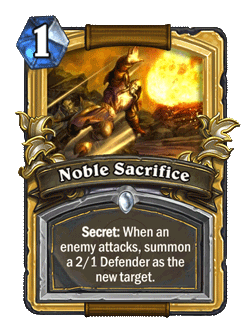 noble sacrifice