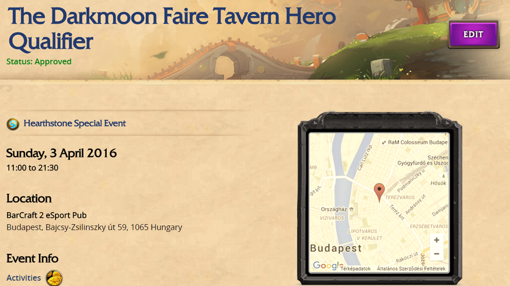 Darkmoon Faire Tavern Hero