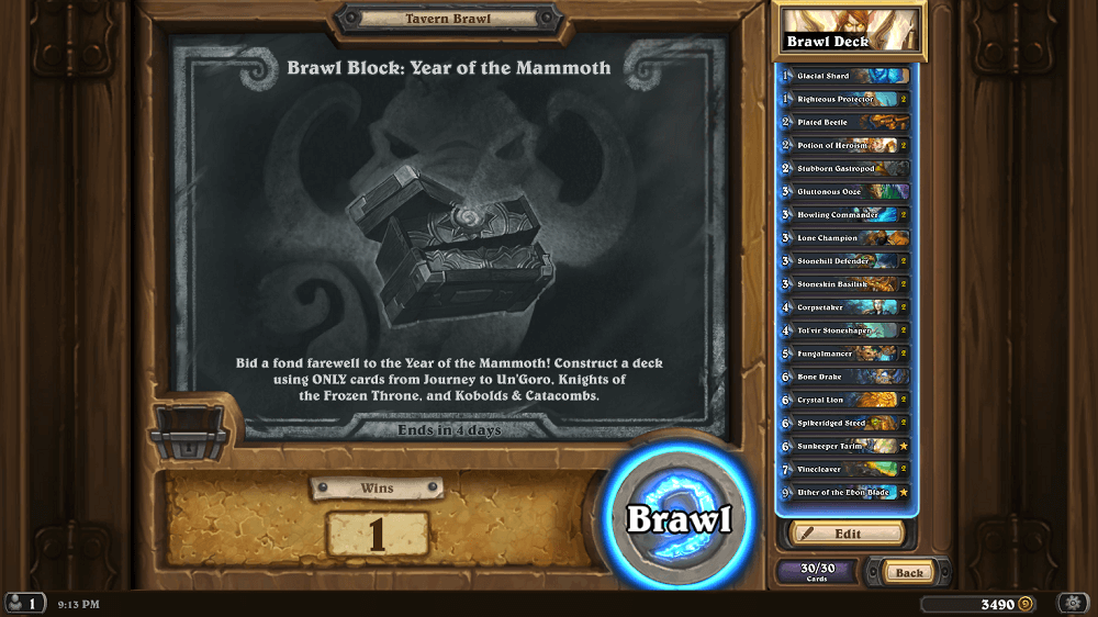 Year of the Mammoth Brawl