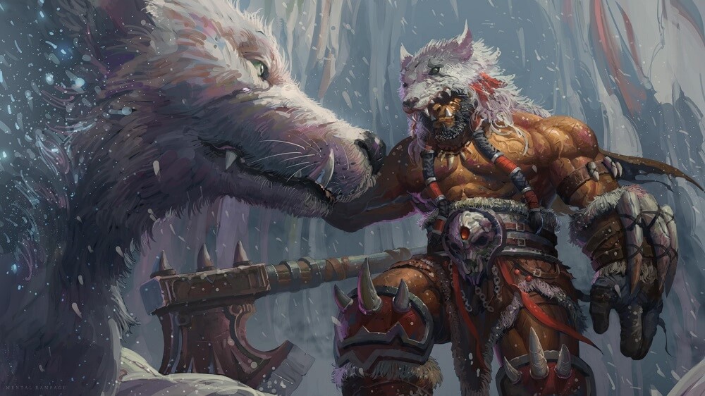 warrior Durotan artwork warcraft