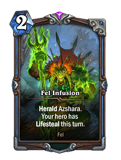 Fel Infusion Signature kártya