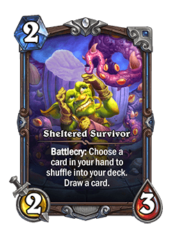 Shattered Survivor Signature kártya