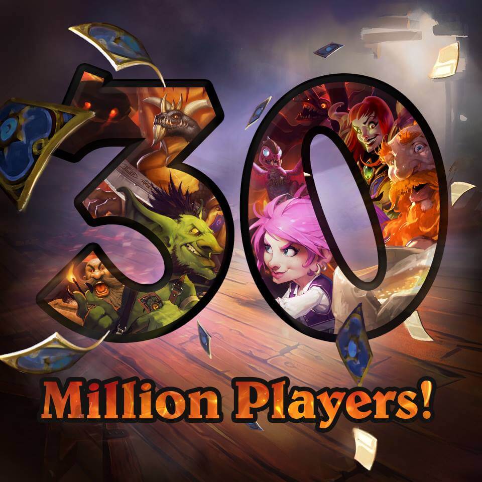 30 millió Hearthstone játékos