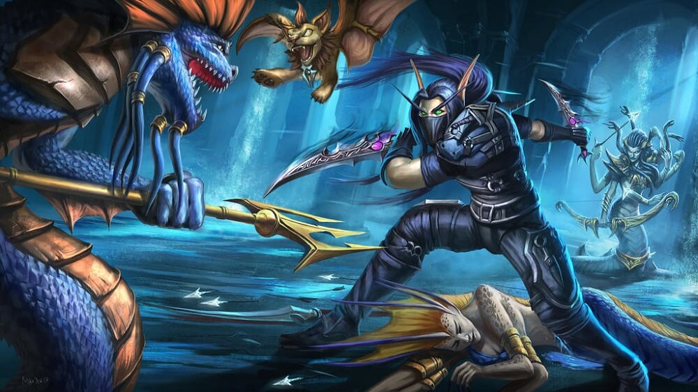 rogue artwork World of Warcraft - Yenin