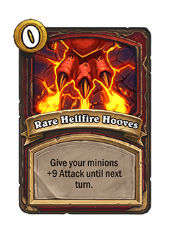 Rare Hellfire Hooves