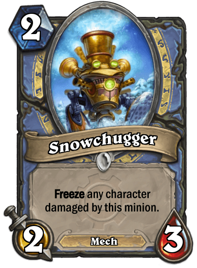 snowchugger hearthstone kártya goblins vs gnomes