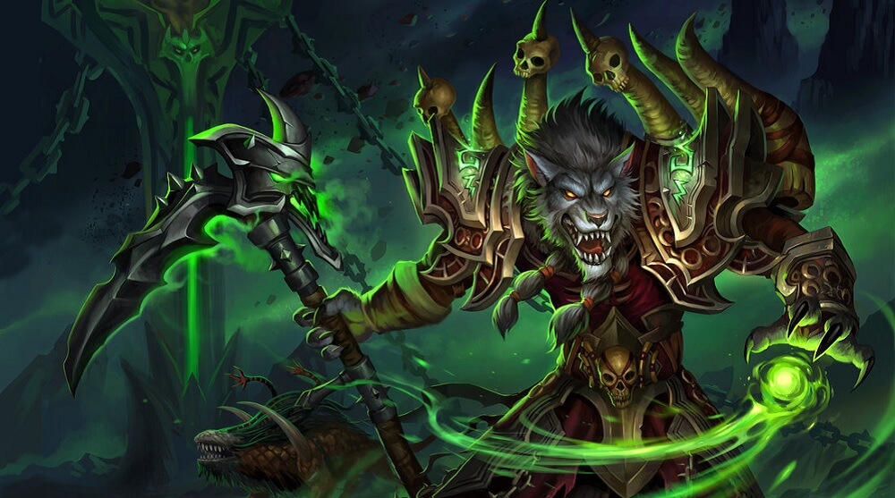 warlock artwork World of Warcraft
