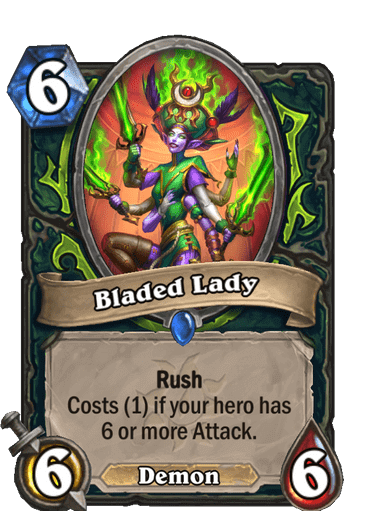 Bladed Lady