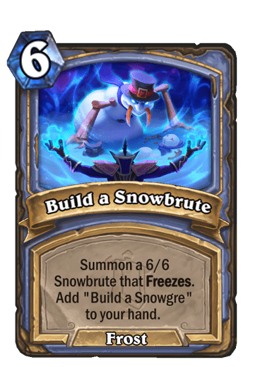 Build a Snowbrute