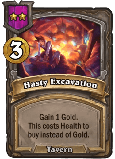 Hasty Excavation