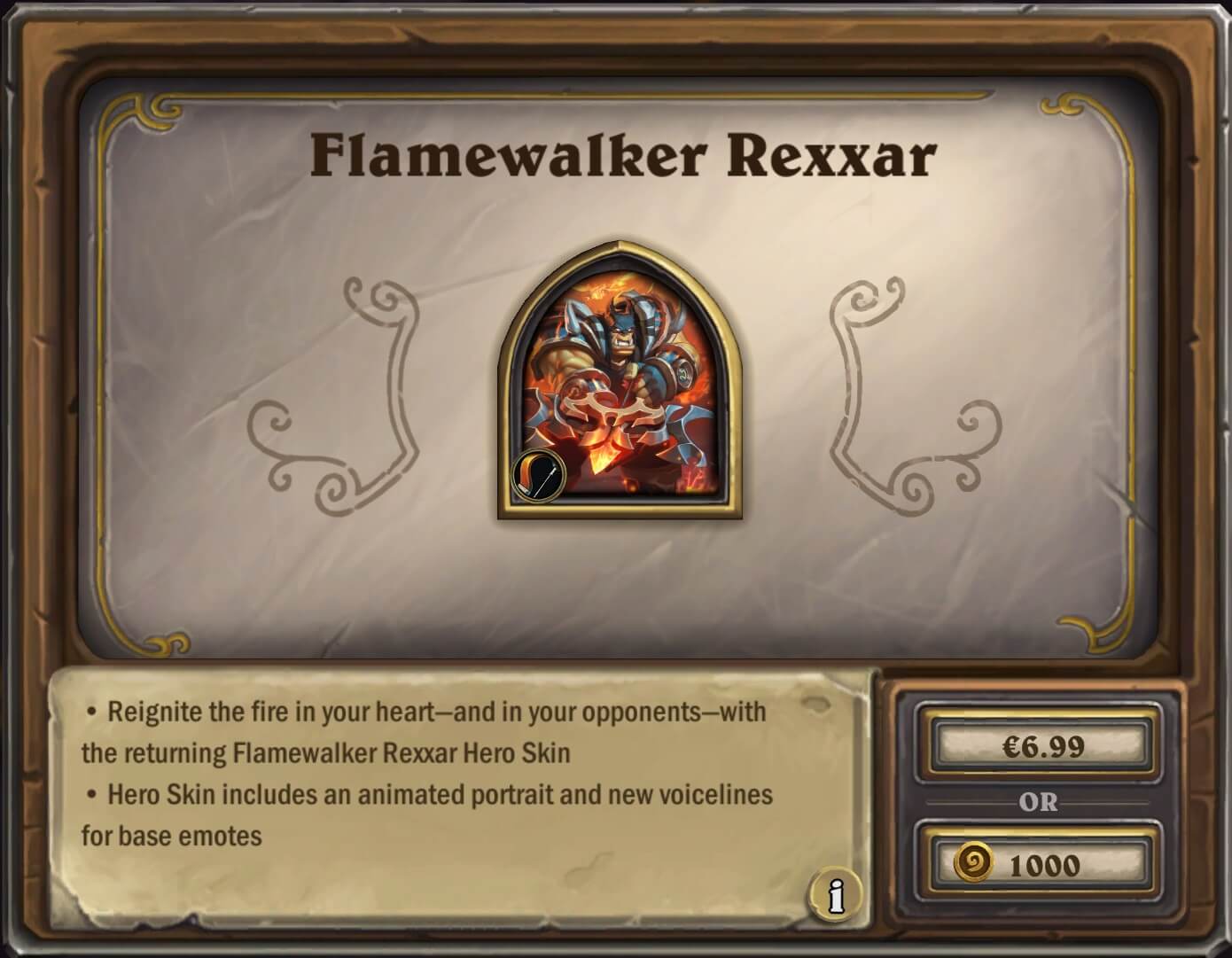 Flamewalker Rexxar Bundle