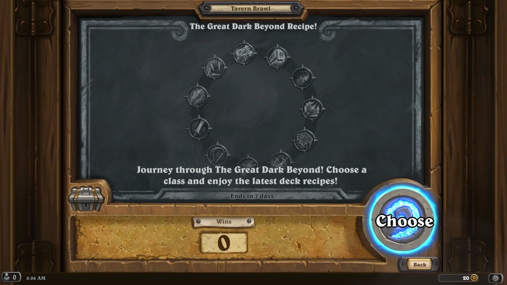 The Great Dark Beyond recept Tavern Brawl