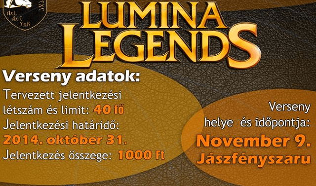 Lumina Legends Hearthstone verseny