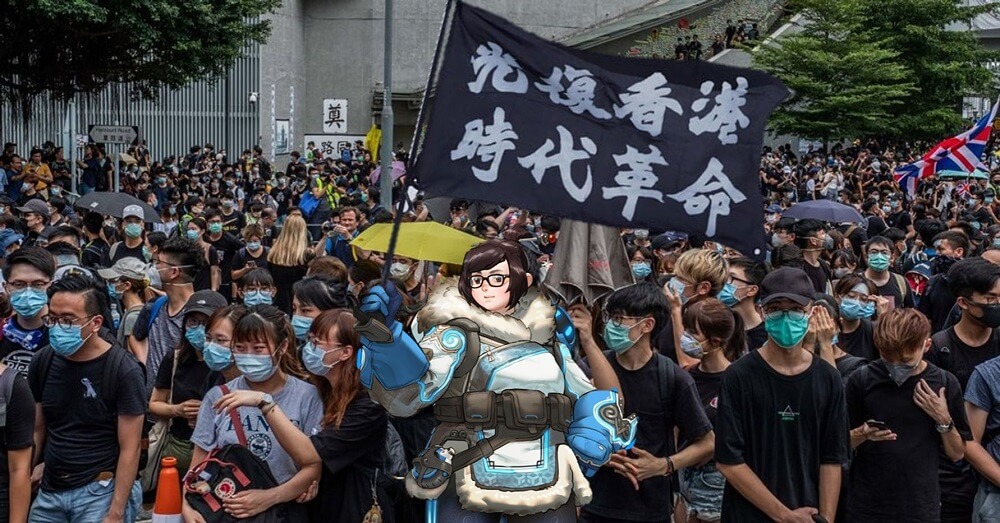 Free Hong Kong, Boycott Blizzard