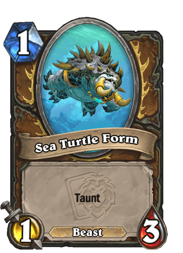 Sea Turtle Form