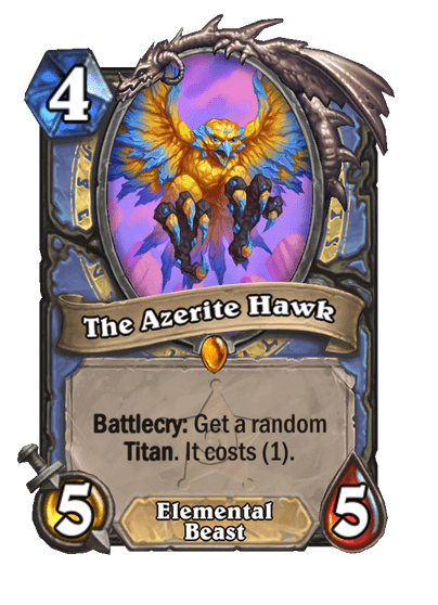 The Azerite Hawk