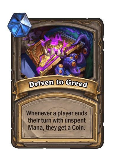 Driven to Greed