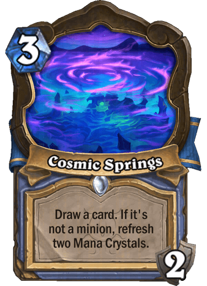 Cosmic Springs