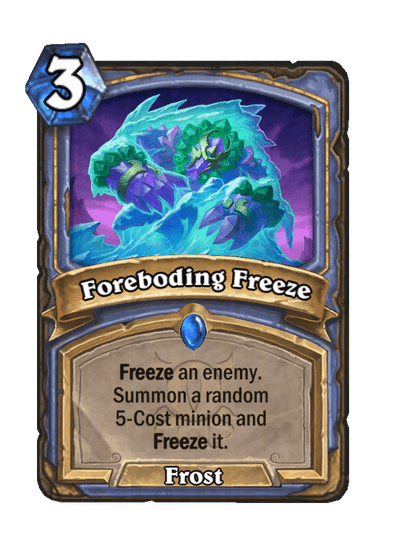 Foreboding Freeze