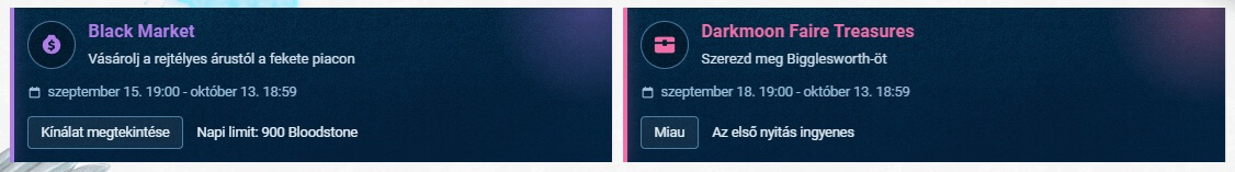 Kevesebb esemény