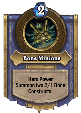 bone minions hero power