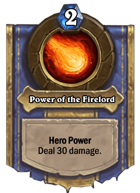 power of the firelord hero power