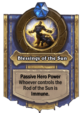 blessings of the sun hero power