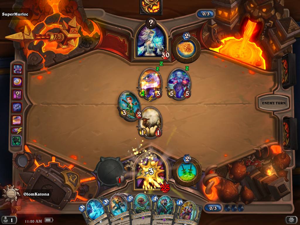 A secret/tempo Mage ideális harmadik köre wildban :o